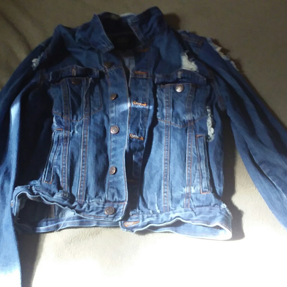 Blue jean jacket